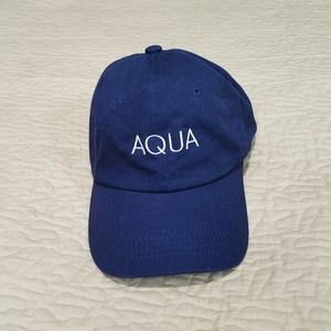 Aqua Strapback Hat
